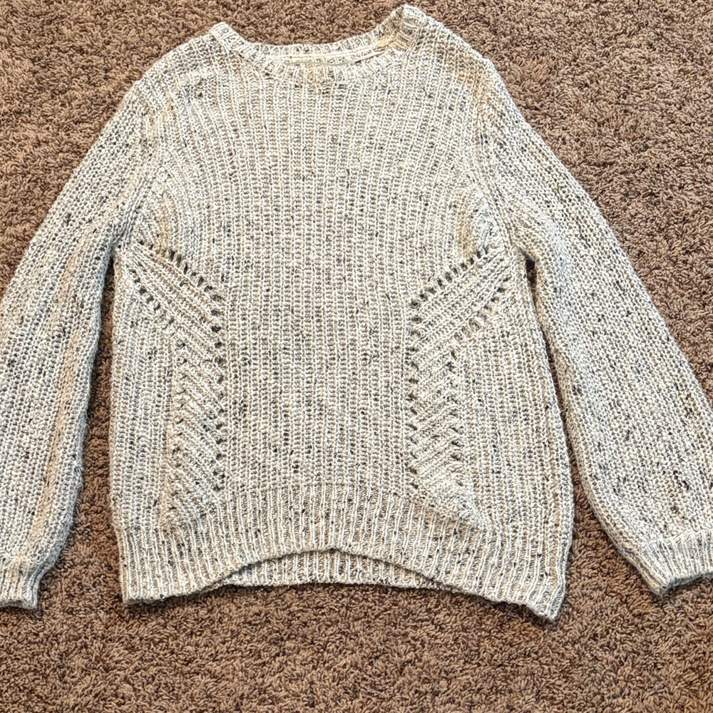 Cozy Knit Women's Sweater - Grey